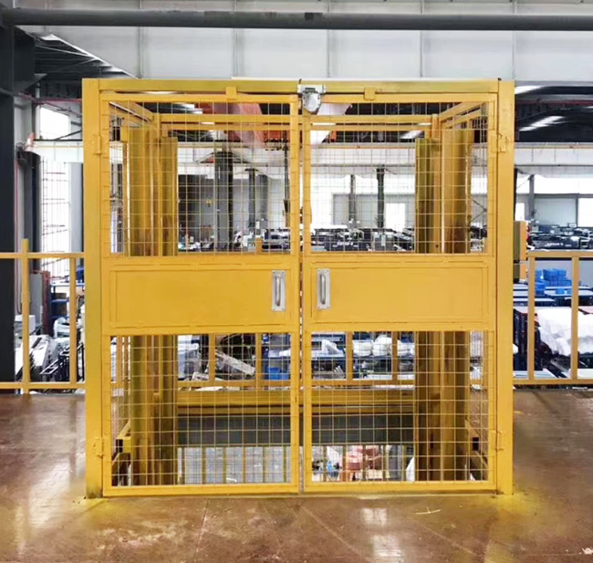 忻州智能导轨式升降机亮相