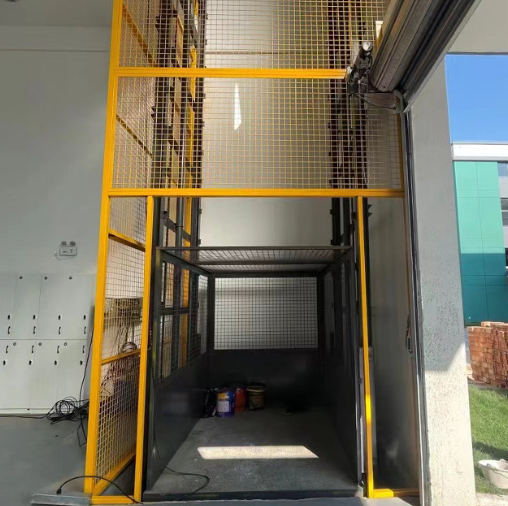 忻州导轨式升降机助力物流园破解运输难题